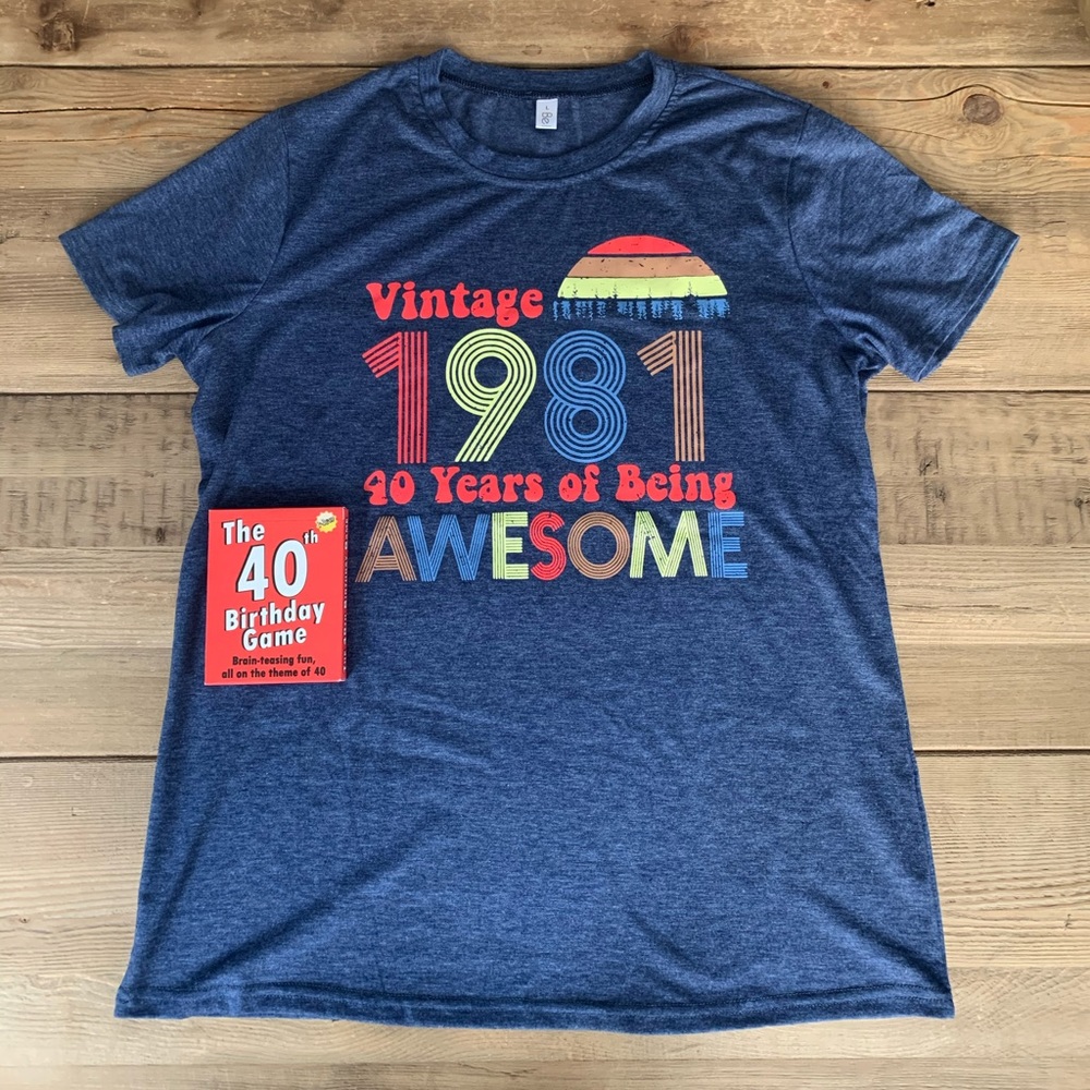 Women’s 40th Birthday Gift Set